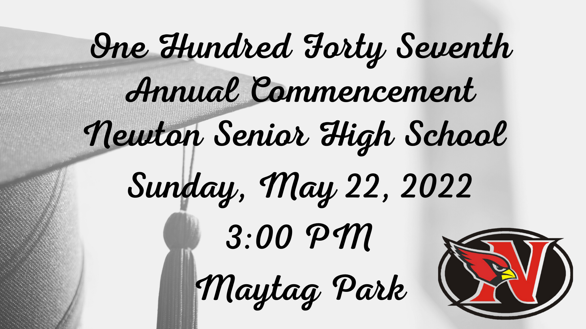 Newton Senior High School Graduation Newton Community School District